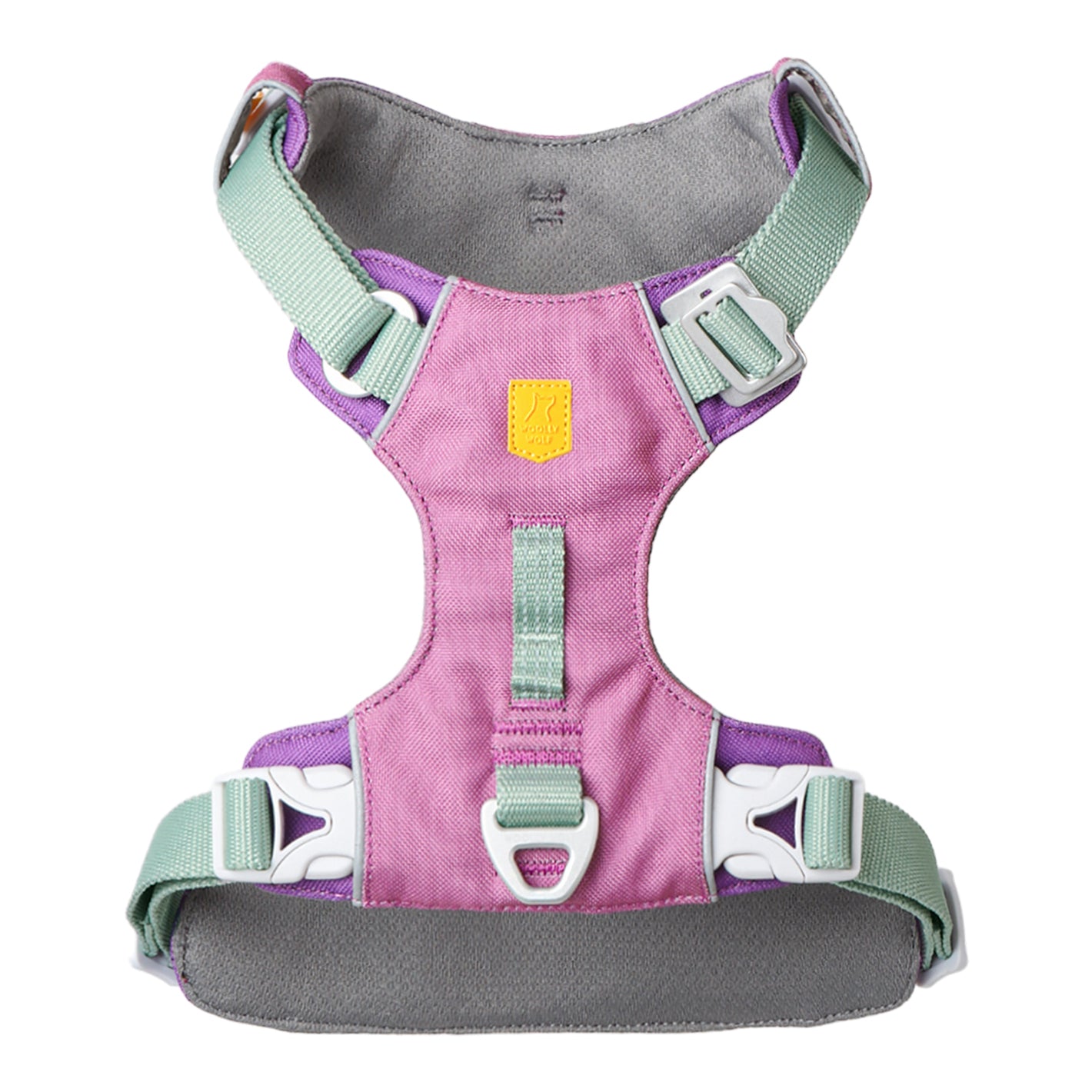 Woolly Wolf Alpha 360 koiran valjaat, Mauve Mix