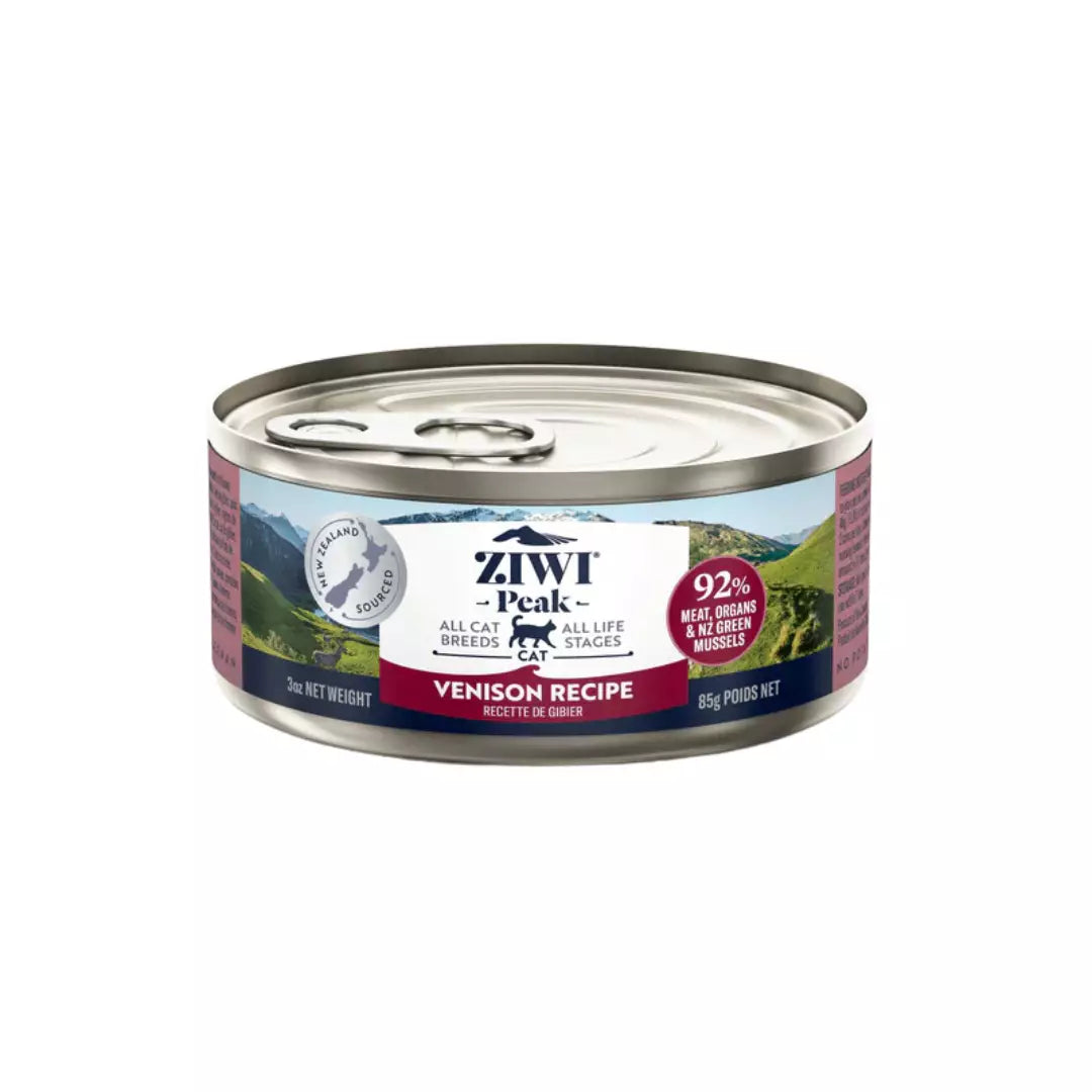 ZiwiPeak peura punainen kissan märkäruokatölkki.