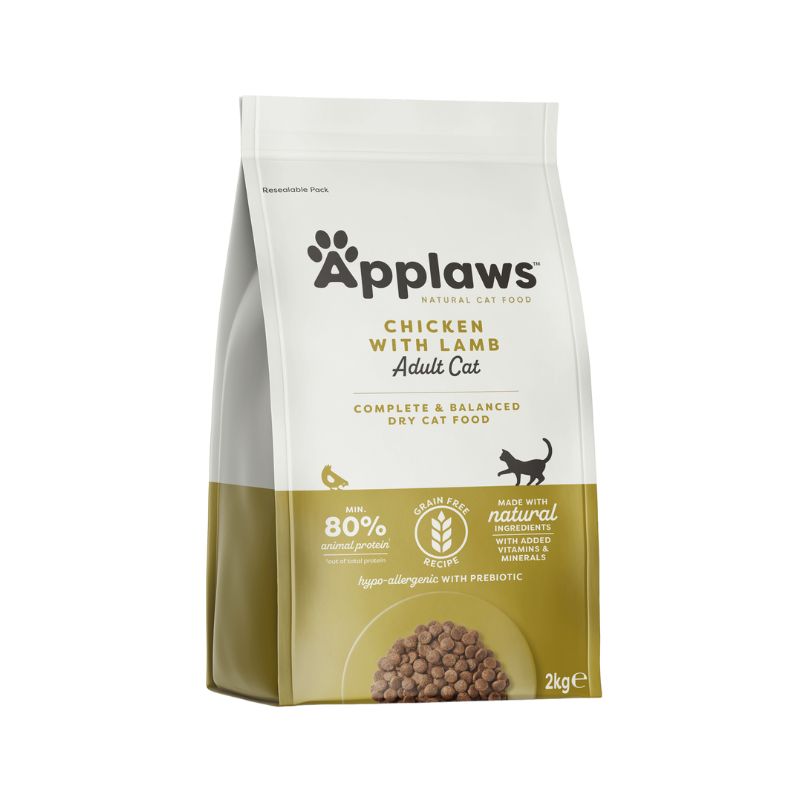 Applaws Adult Kana&Lammas kissan kuivaruoka