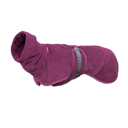 BathPomppa koiran kylpytakki, plum