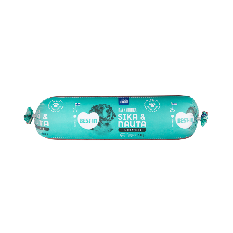Best-In Sika ja Nauta täysravinto 500 g
