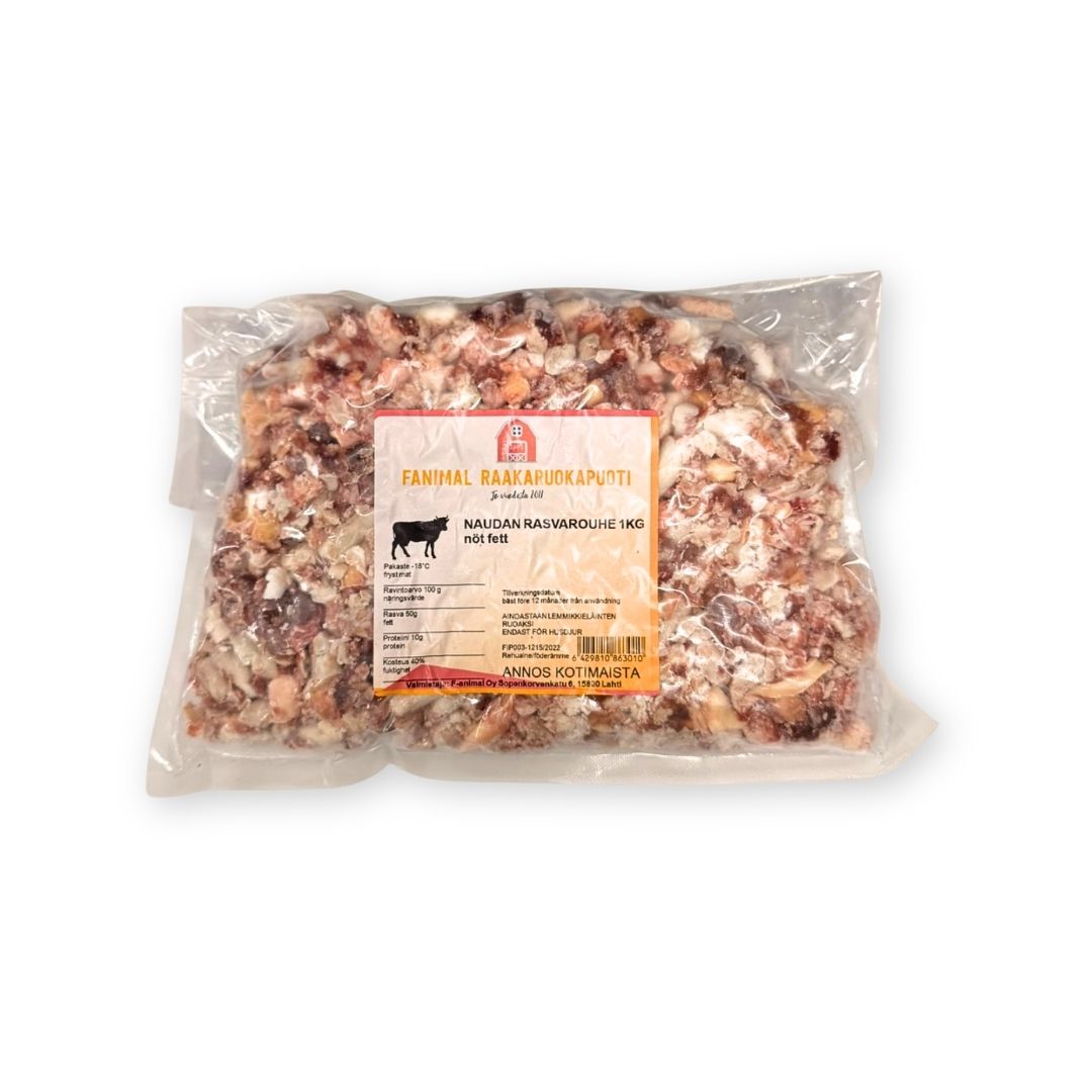 Fanimal naudan rasvarouhe 1 kg
