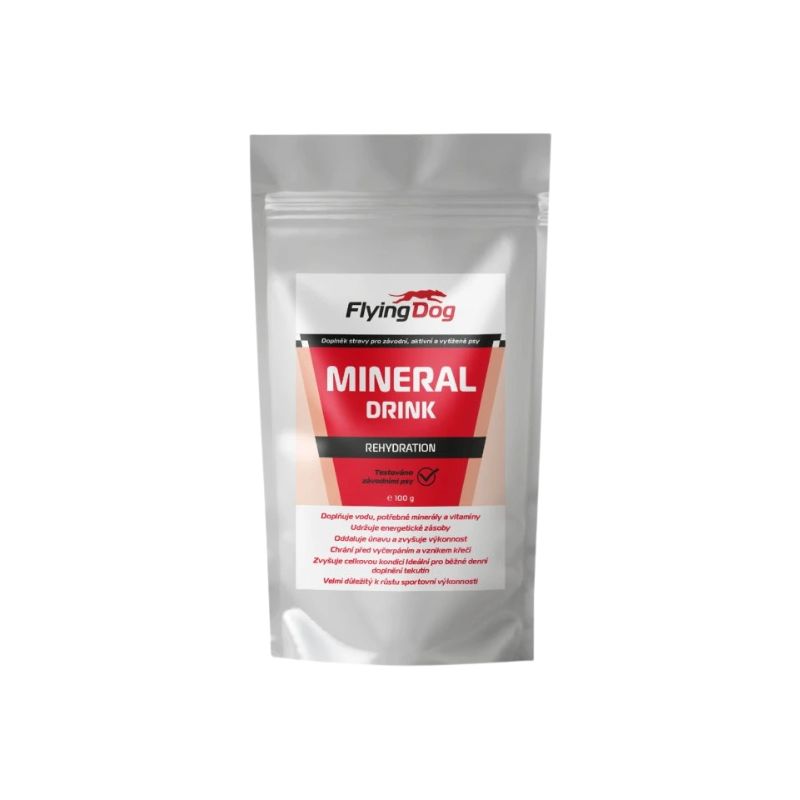 Flying Dog Mineral Drink nesteytysjuomajauhe koiralle