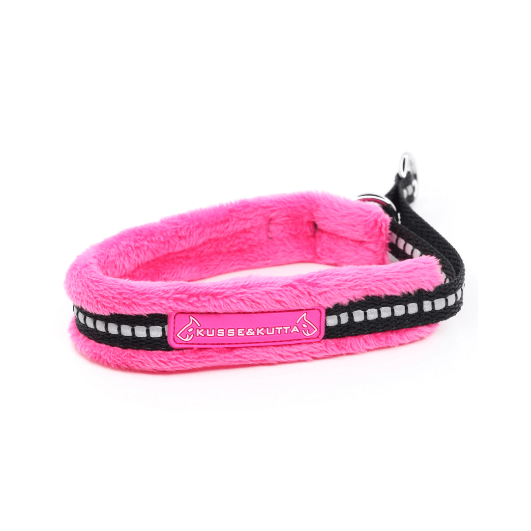 Kusse&Kutta Mini puolikuristava kaulapanta, pinkki