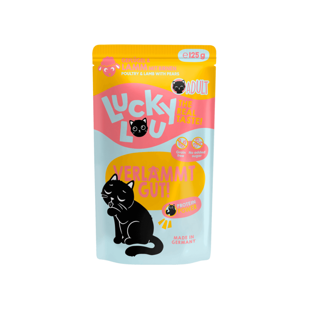 Lucky Lou LS siipikarja ja lammas 125 g