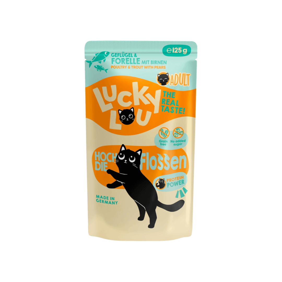 Lucky Lou LS siipikarja ja taimen 125 g