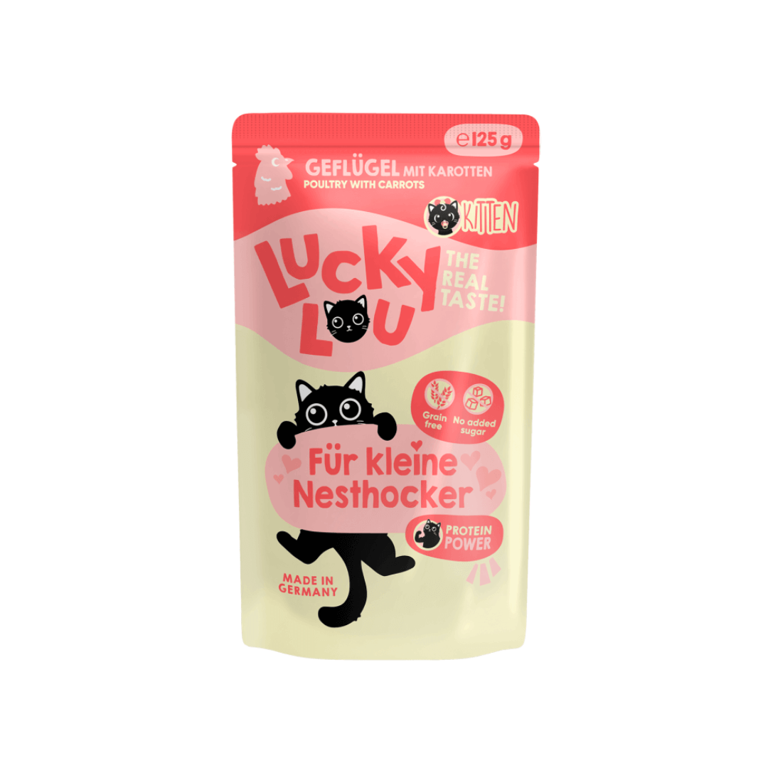 Lucky Lou LS Kitten siipikarja 125 g