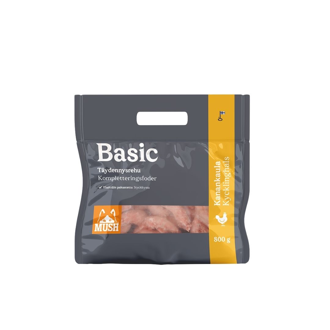 MUSH Basic Broilerinkaulat 800 g pussi