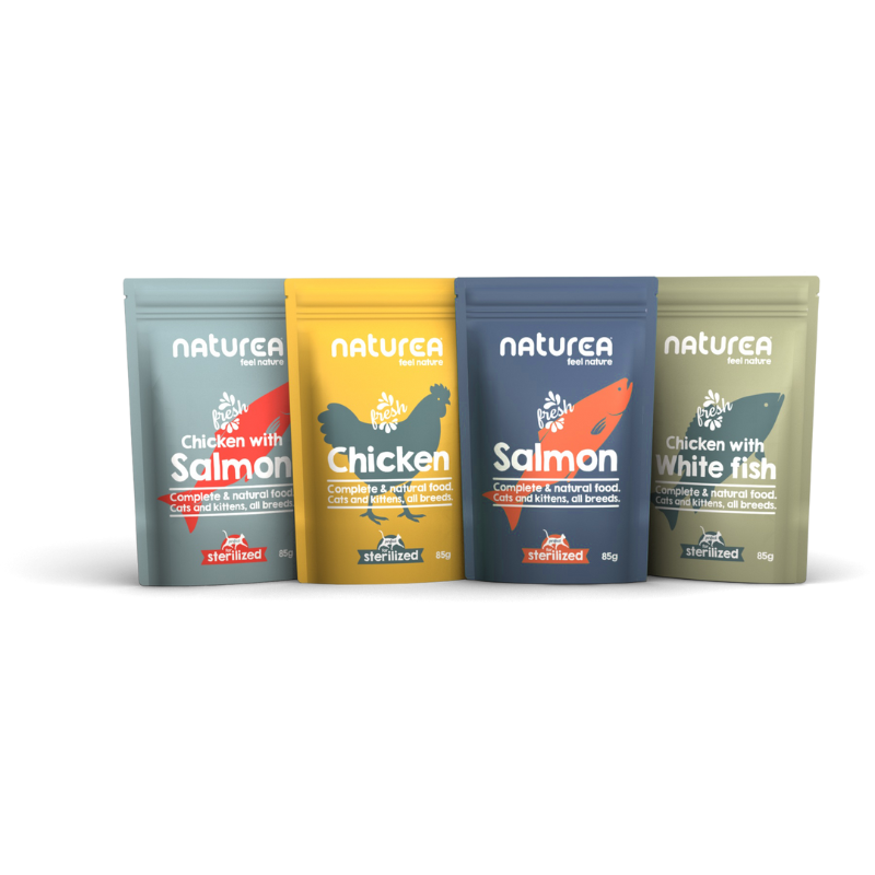Naturea Cat Kana ja kala kissan märkäruoka 85 g