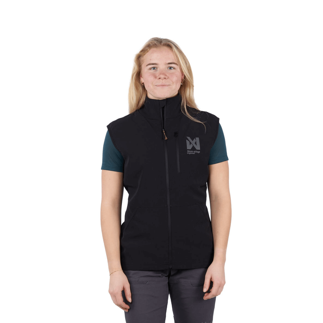 Non-stop dogwear Obedience vest light naisten treeniliivi, musta