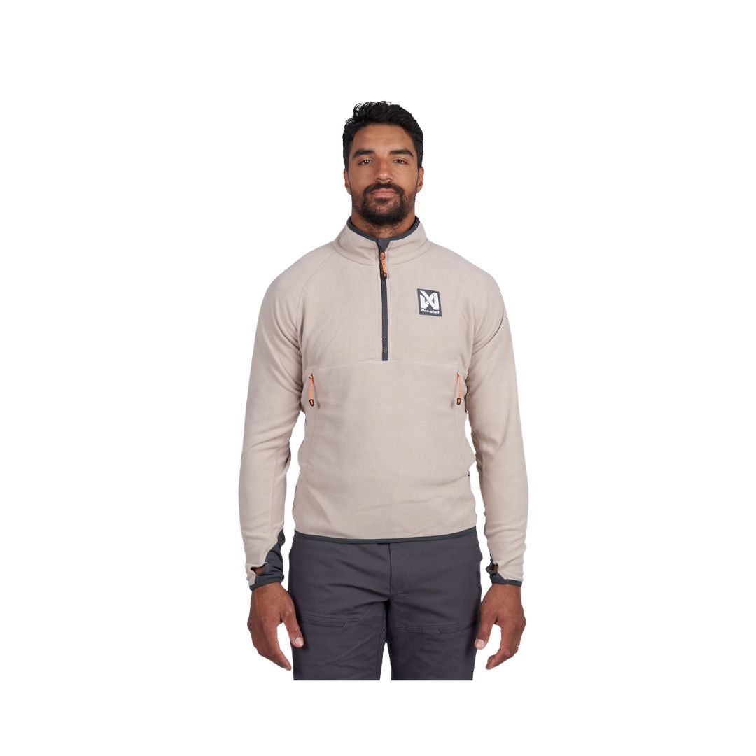 Non-Stop Dogwear Fleece HZ fleecepaita miehille etupuoli