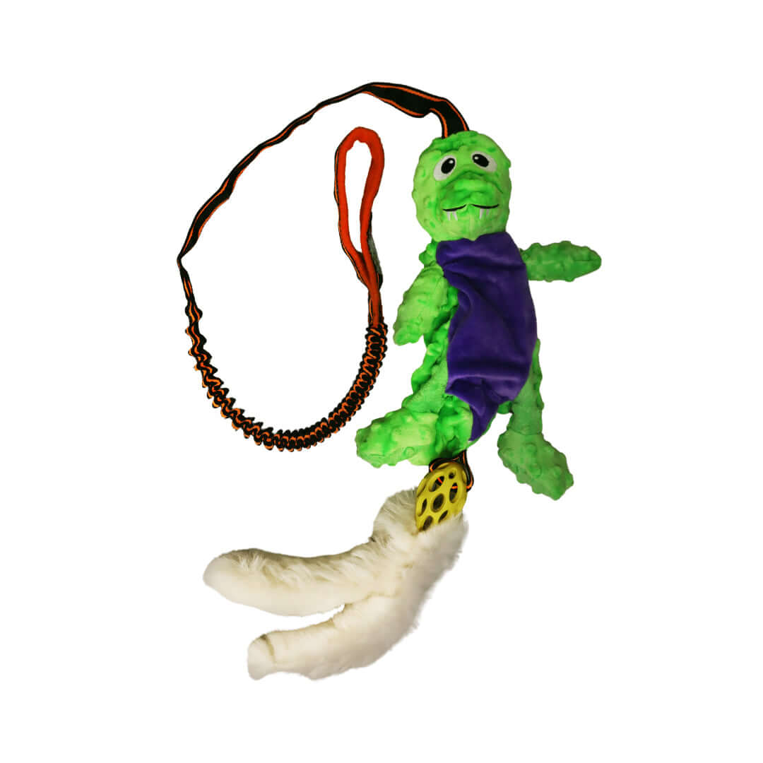 PawsMade Dino joustava vetolelu pehmolelulla