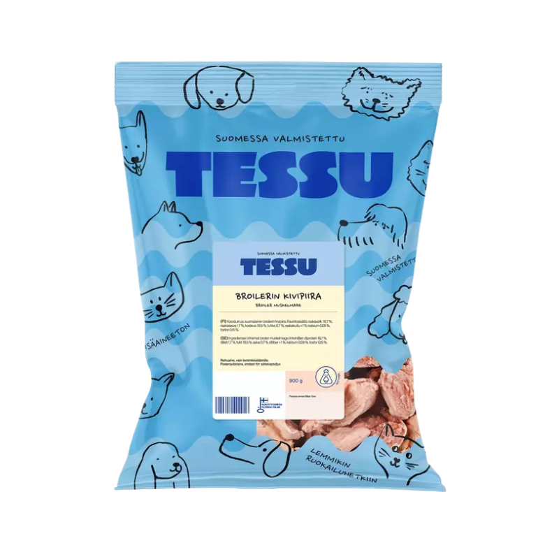 Tessu Broilerin kivipiira 900 g