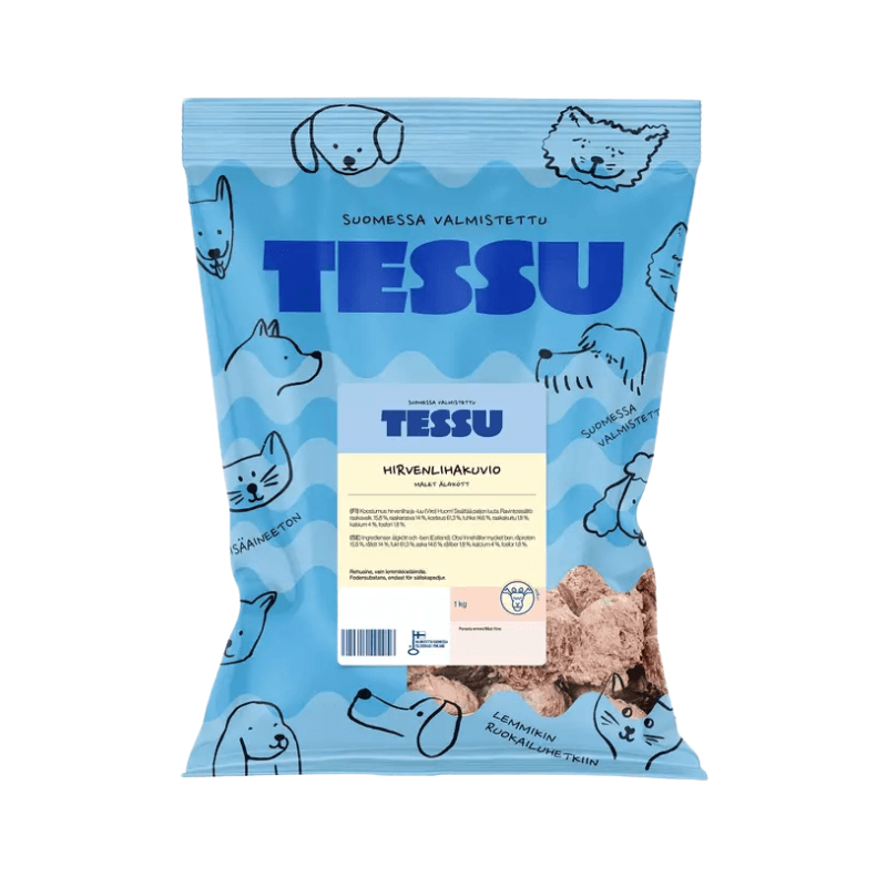 Tessu Hirvenlihakuvio 1 kg