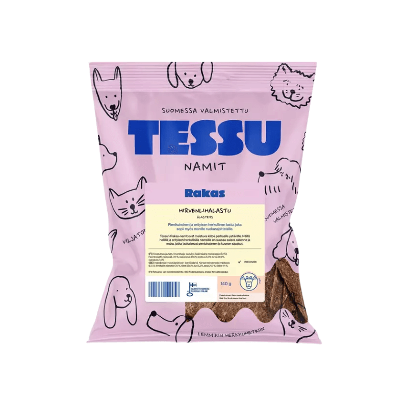 Tessu Rakas Hirvenlihalastu 140 g