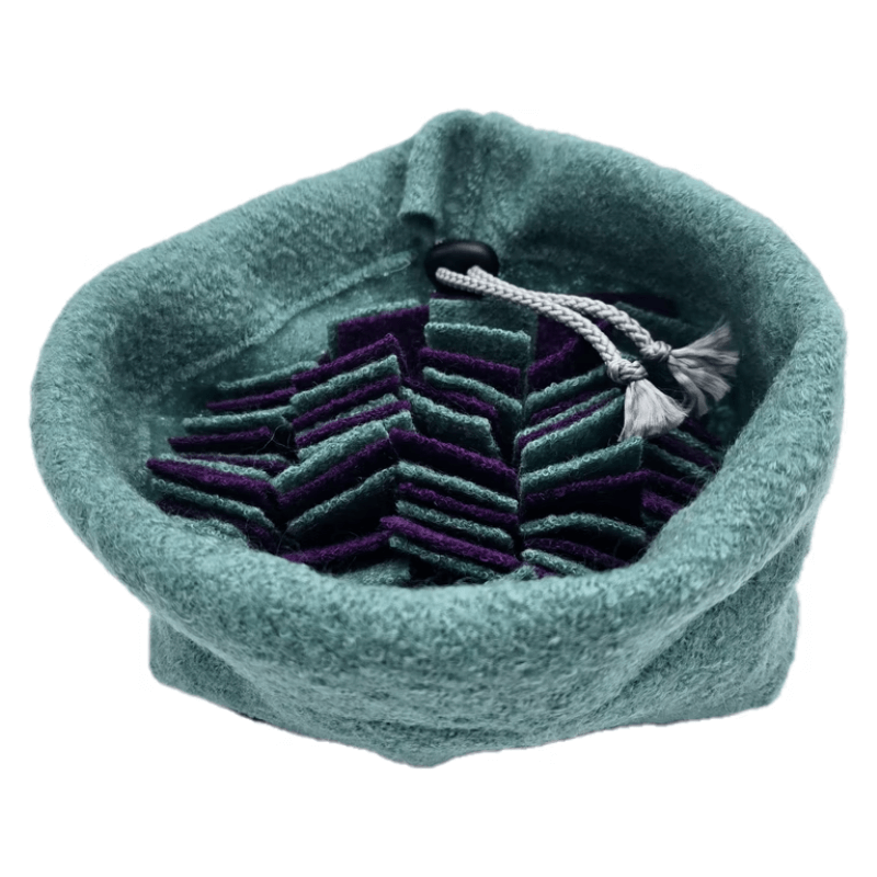 Villa Dog Taskunuusku, turkoosi-violetti