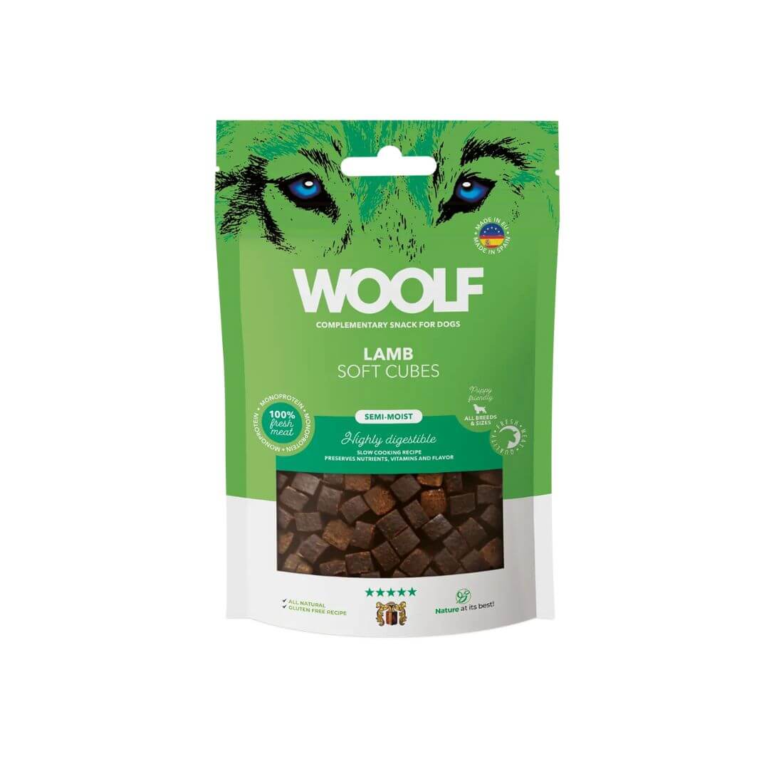 Woolf lammas koiran makupala 100 g