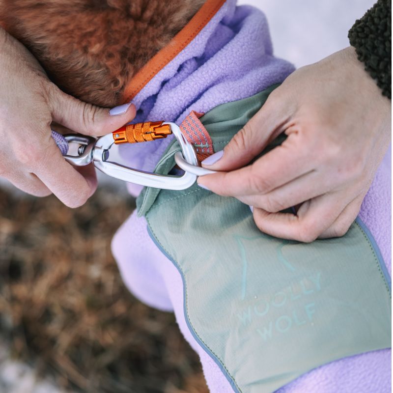 Woolly Wolf Alpha 360 fleecepaita Lavender
