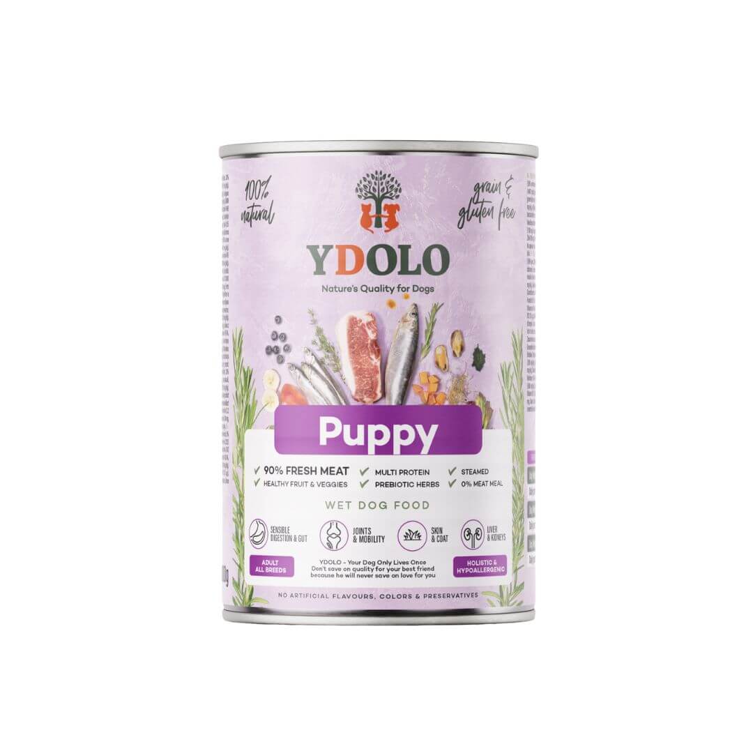 YDOLO Healthy & Pure Puppy märkäruoka 400 g
