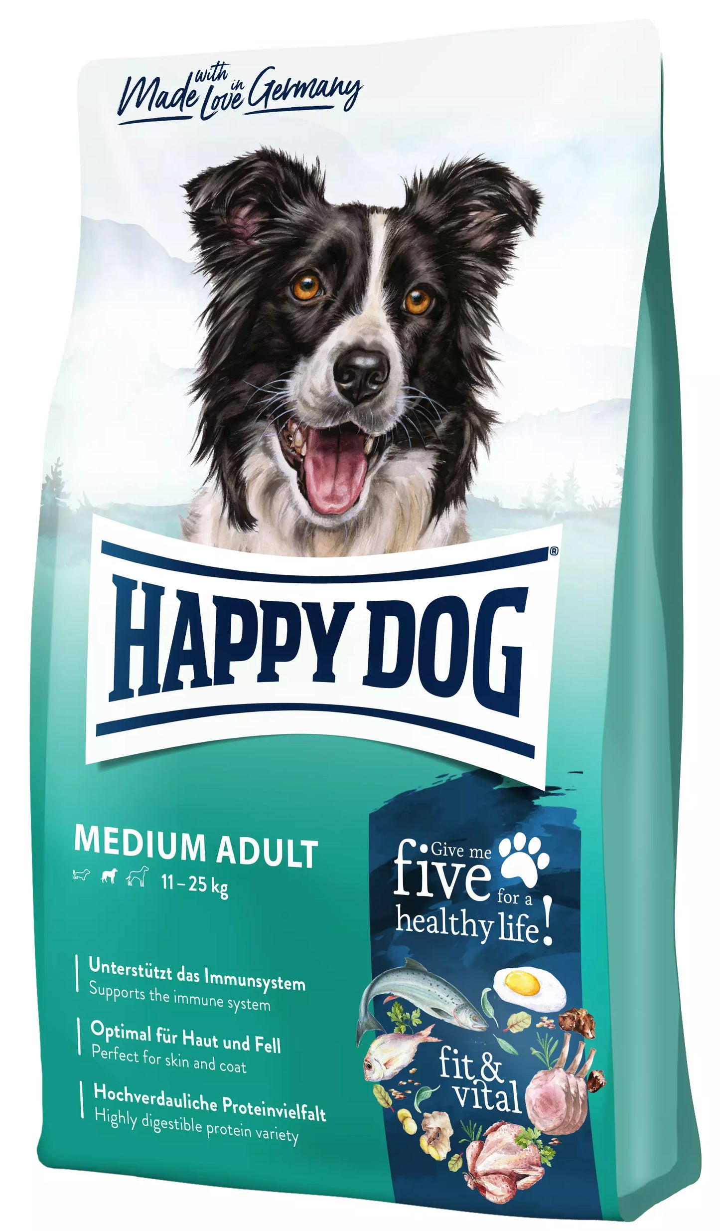 Happy Dog Fit & Vital Medium Adult koiran kuivaruoka