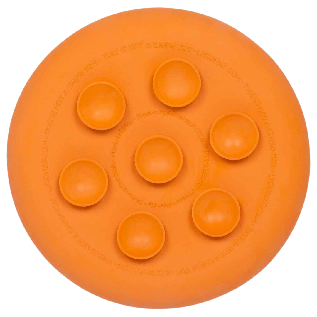 LickiMat Ufo aktivointikuppi, oranssi