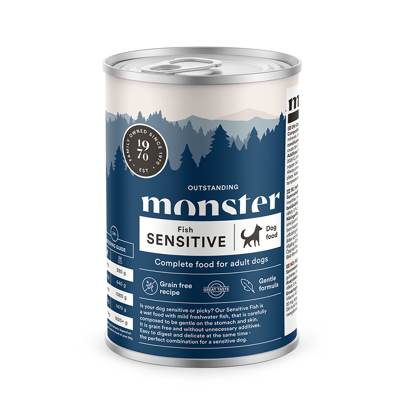 Monster Dog Sensitive kala 400 g