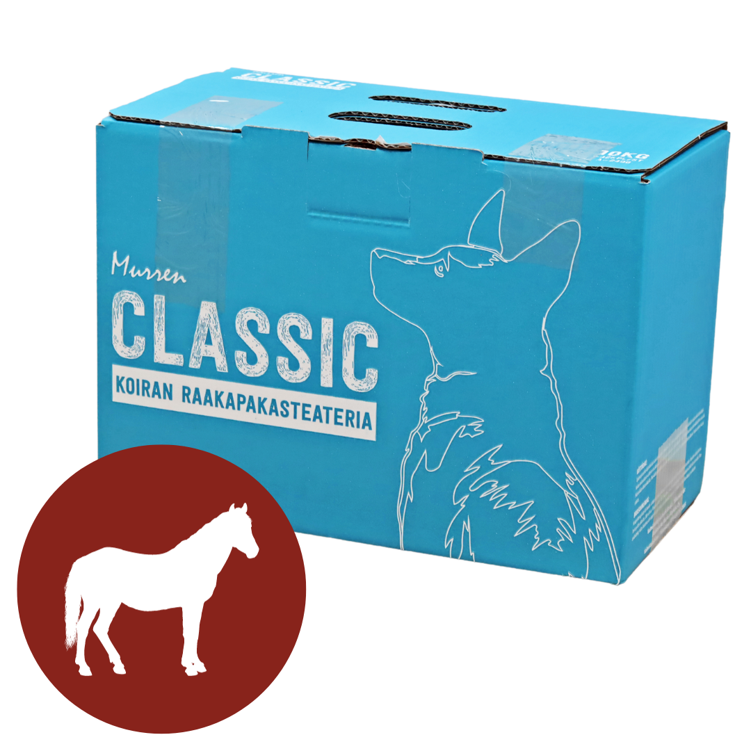 Murren Classic Hepo-mix 10 kg koiran raakaruoka