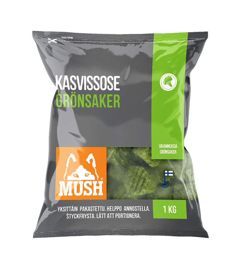 MUSH Basic Kasvissose 1 kg