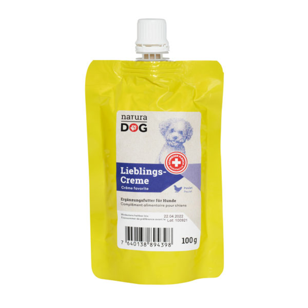 NaturaPet Dog Herkkukreemi koiralle Kana 100 g