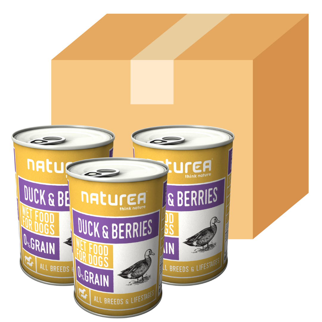 MÄÄRÄALE: Naturea Ankka ja marjat 12 x 400 g