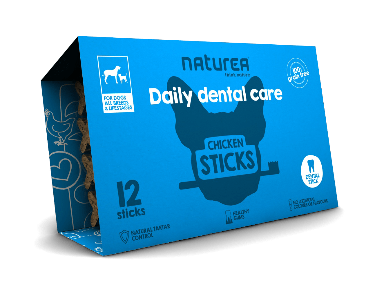Naturea Dental Sticks Chicken 2-laatu