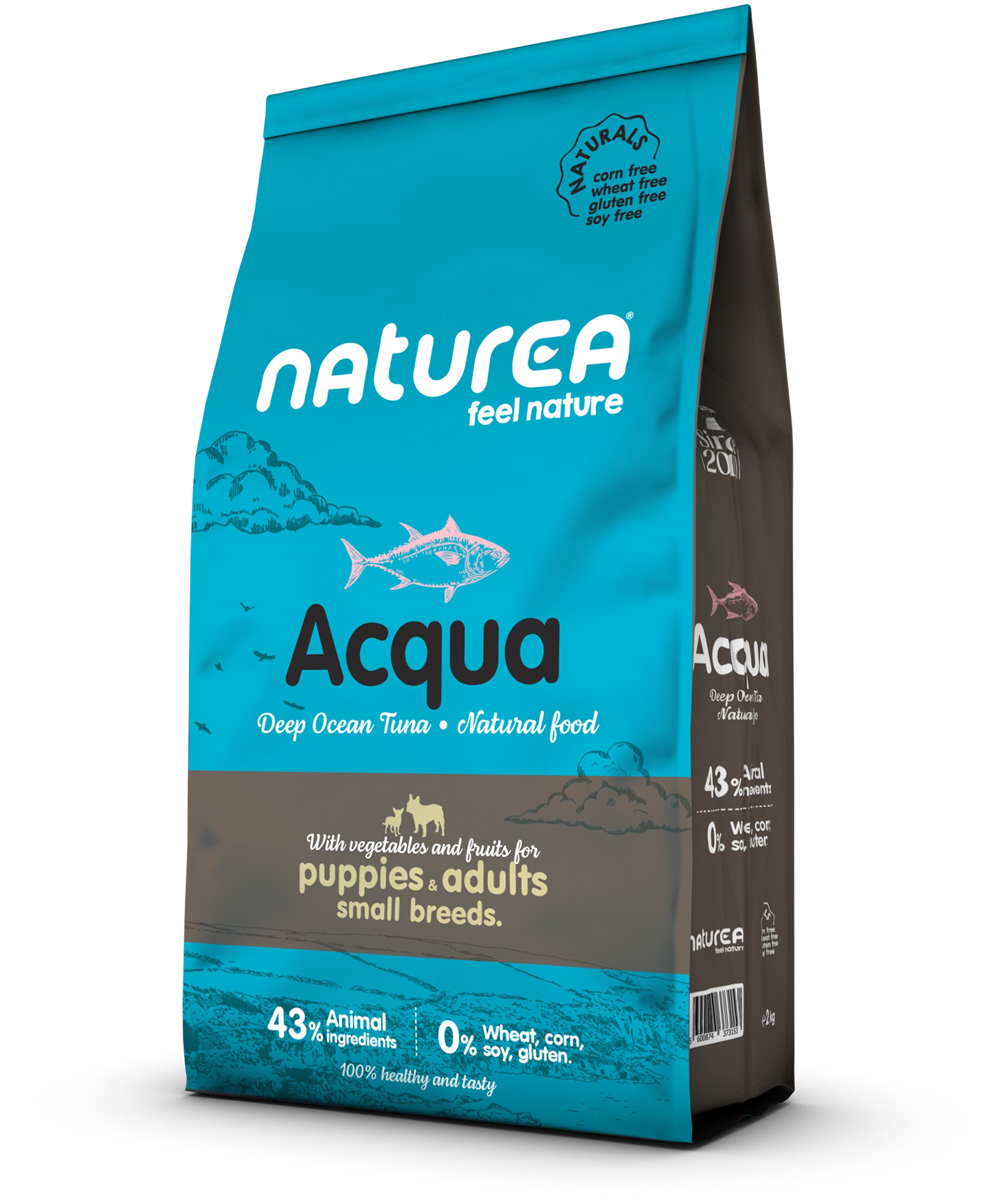 Naturea Naturals Acqua Tuna small koiran kuivaruoka pienille koirille