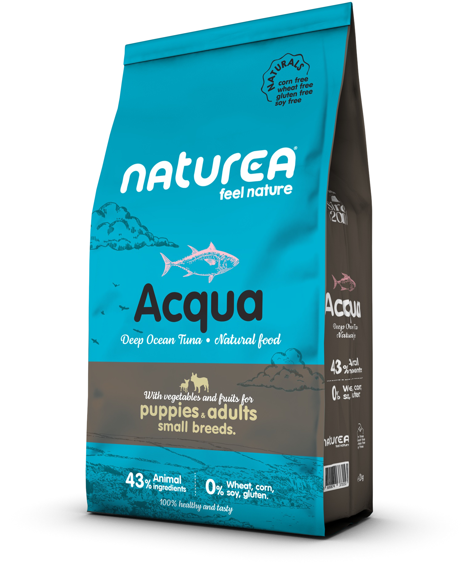 Naturea Naturals Acqua Tuna small koiran kuivaruoka pienille koirille
