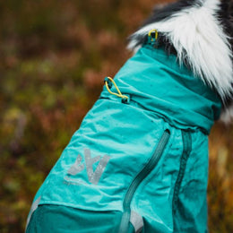 Non-stop dogwear Fjord overall koiran sadehaalari petrooli