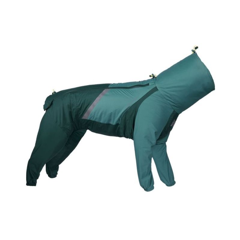 Non-stop dogwear Fjord overall koiran sadehaalari petrooli