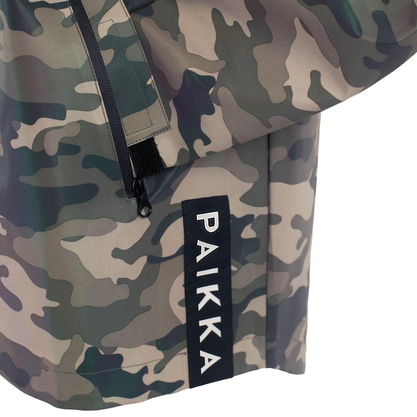 PAIKKA Ihmisten sadetakki unisex, camo