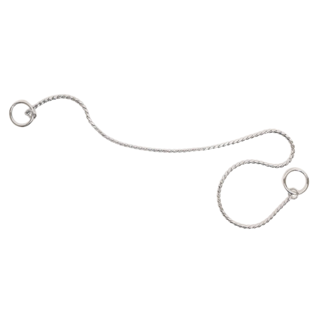 Show Tech näyttelypanta 3,7 mm x 45 cm, hopea