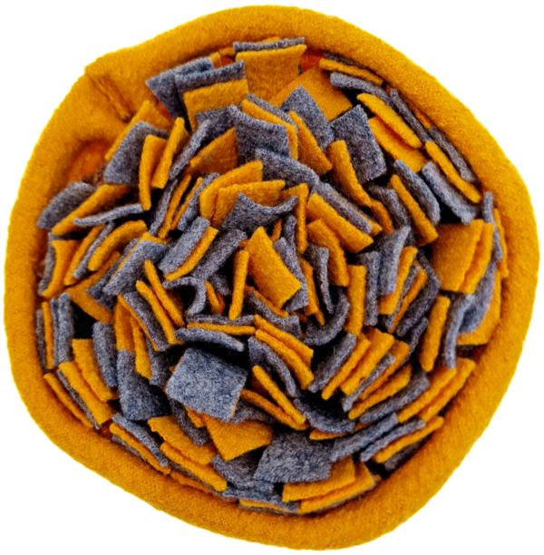 Villa Dog Nuuskukuppi, kelta-harmaa