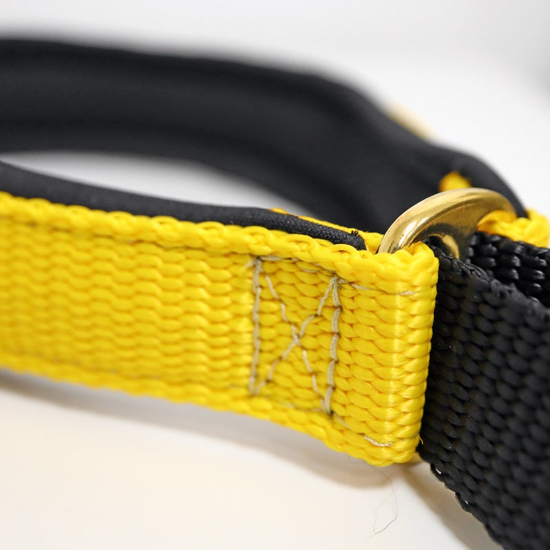 Wild Woof säädettävä talutin kahvalla, musta-fuksia