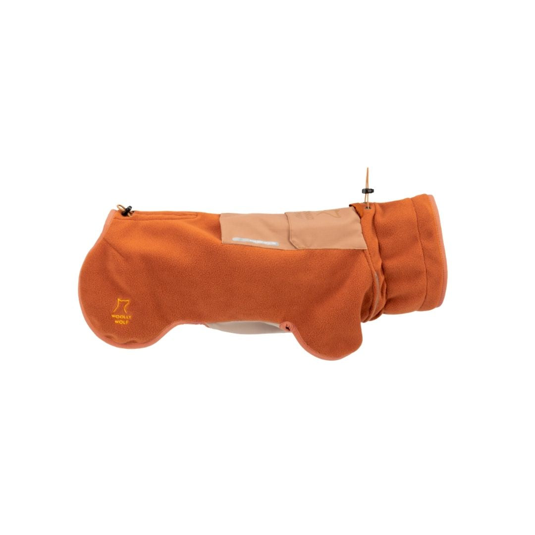 Woolly Wolf Alpha 360 fleecepaita, terracotta/clay