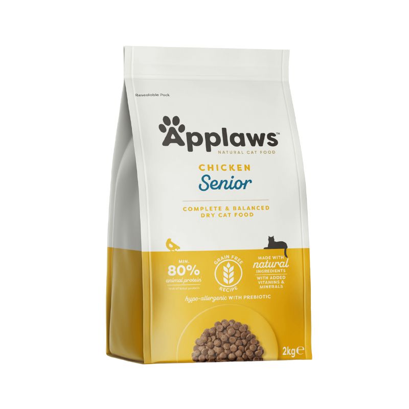 Applaws Senior Kana viljaton kissan kuivaruoka