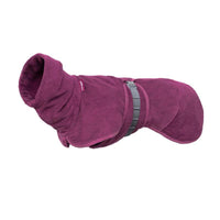 BathPomppa koiran kylpytakki, plum