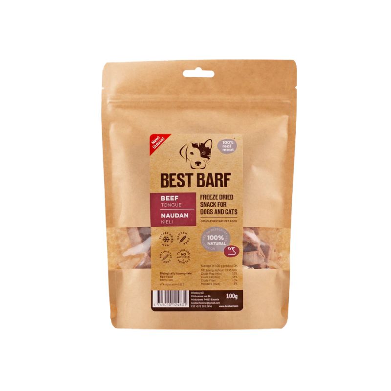 Best Barf Naudan kieli 100 g