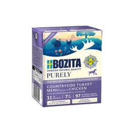 Bozita Purely Pate Puppy & Junior kalkkuna 370 g