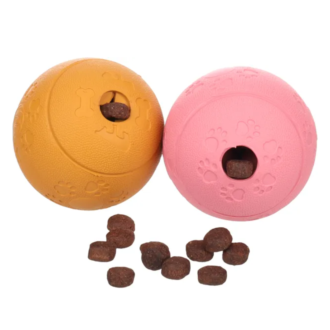 Flamingo Dt Puppy Rubber Rhea Kuminen aktivointipallo koiranpennulle