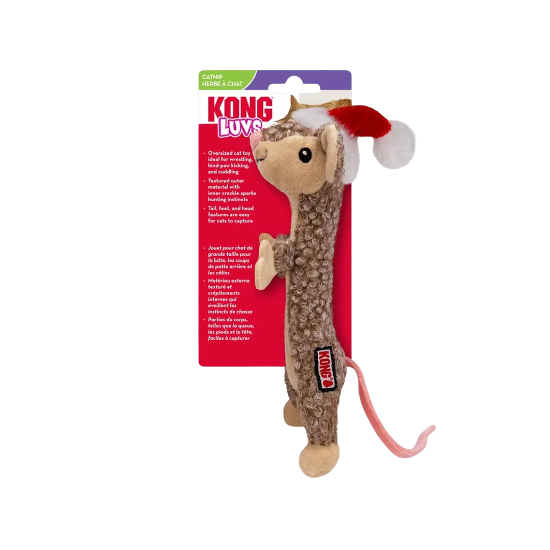 Kong Holiday Cat Luvs Mouse