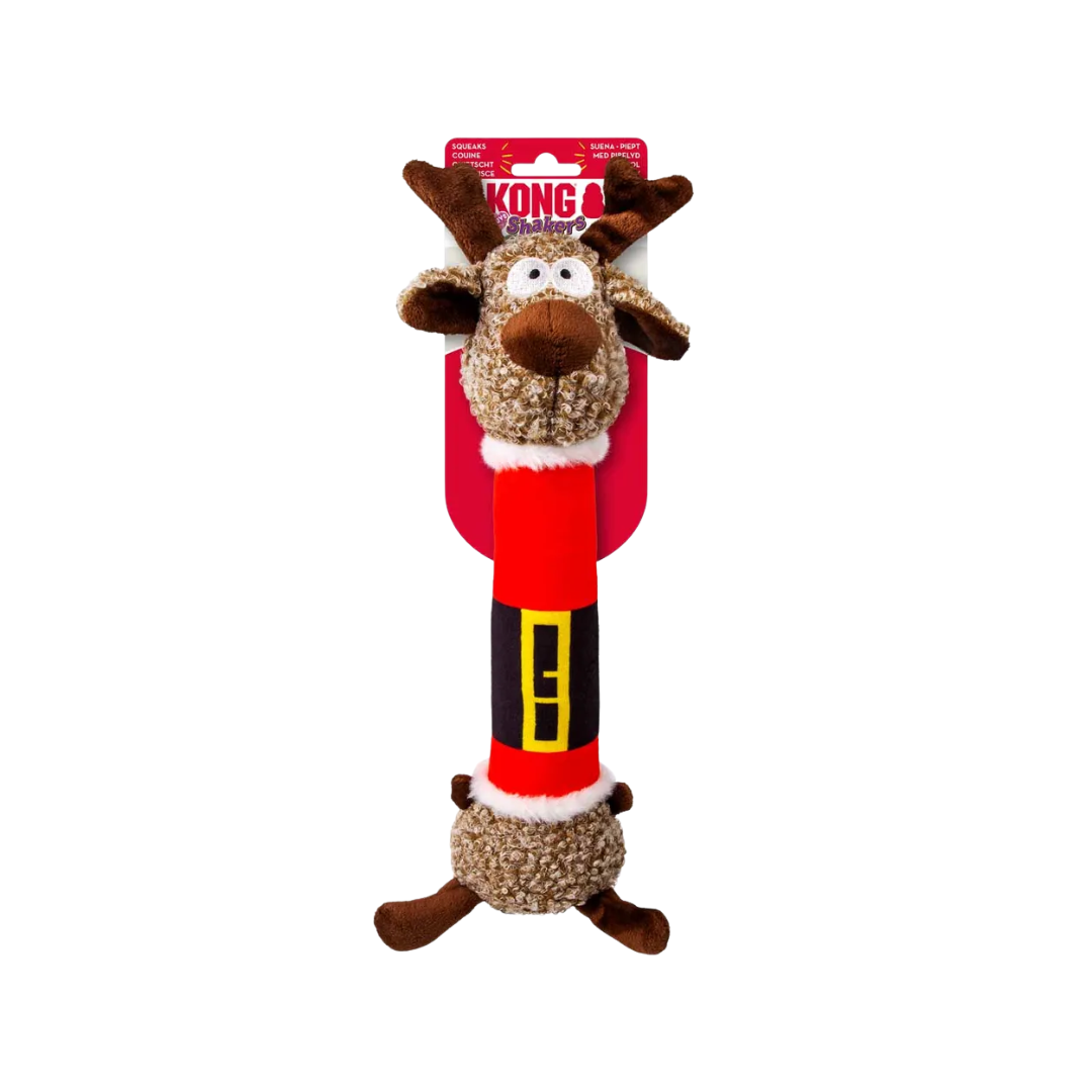 Kong Holiday Shakers Luvs Reindeer M