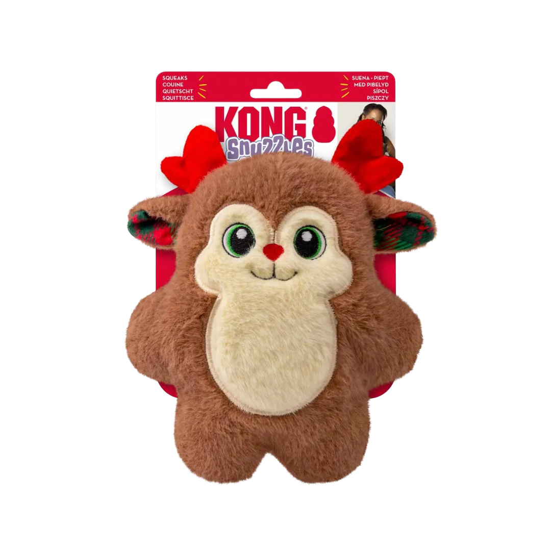 Kong Holiday Snuzzles Reindeer