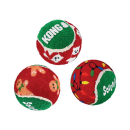 Kong Holiday Squeakair Ball 6-pack koiran pallo