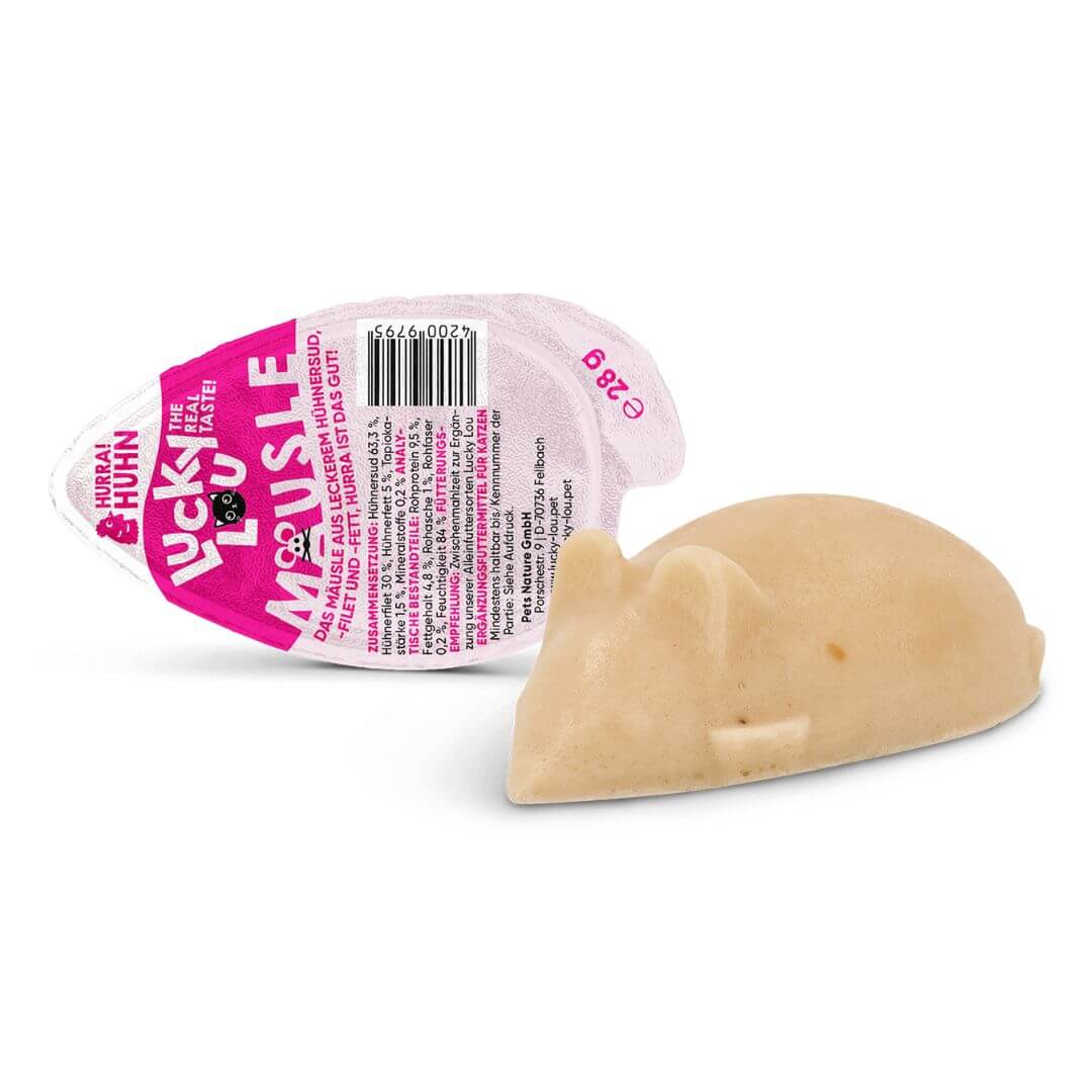 Lucky Lou Mouse kana 28 g kissanherkku